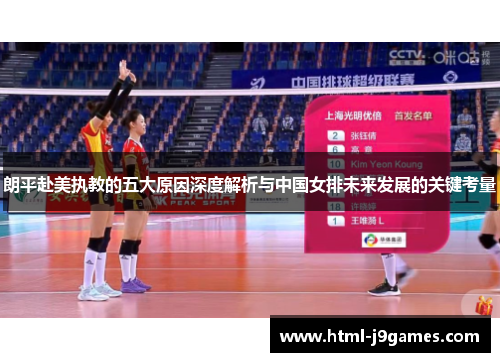 朗平赴美执教的五大原因深度解析与中国女排未来发展的关键考量 朗平赴美执教的五大原因深度解析与中国女排未来发展的关键考量